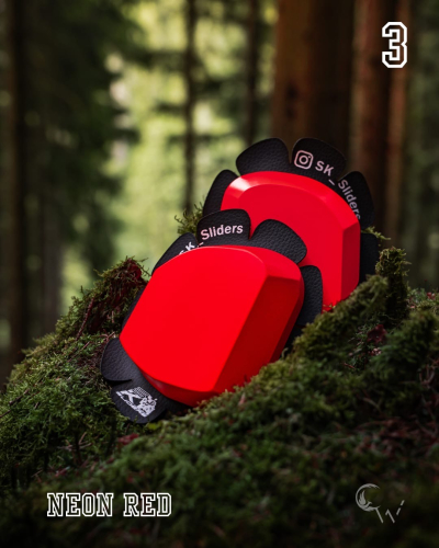SK Sliders Knieschleifer in Neonrot
